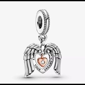 Pandora Rose Club 2021 Angel Wings Charm